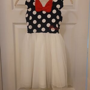 Disney Polka Dot Dress with Red Bow